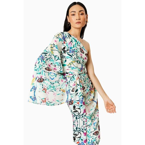 Elliatt Multi One Shoulder Bungalow Dress - Picture 2 of 15